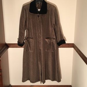 Pashi Herringbone Fleece Coat